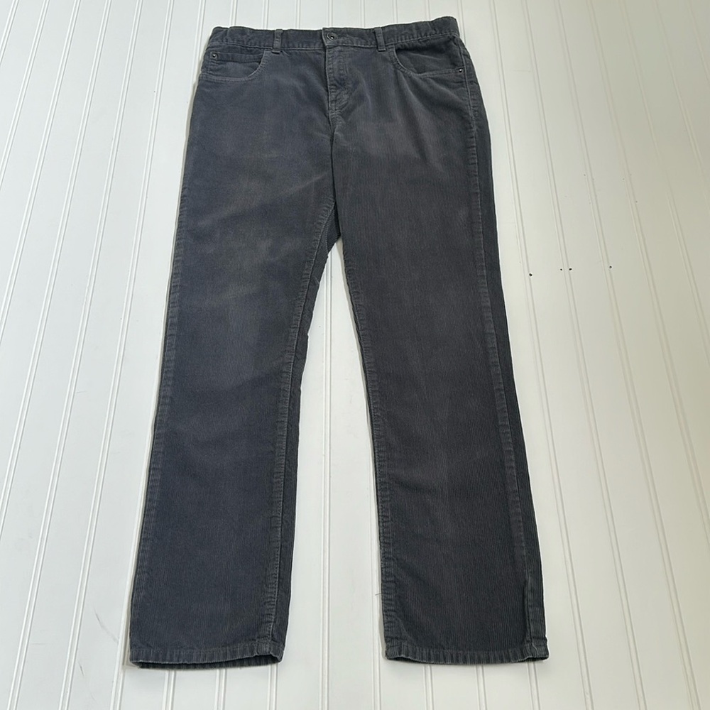 Children's Place Gray Chino & Corduroy Pants Boys 14H - Picture 3 of 7